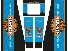 Cabinet Decal Set for Harley-Davidson