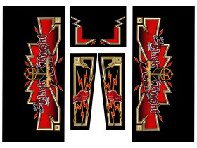 Cabinet Decal Set for Black Knight 2000