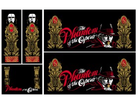 Cabinet Decal Set für Phantom of the Opera