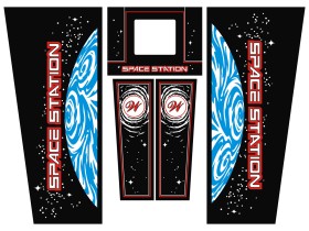 Cabinet Decal Set für Space Station