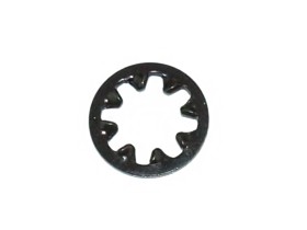 Tooth Lock Washer 10, black