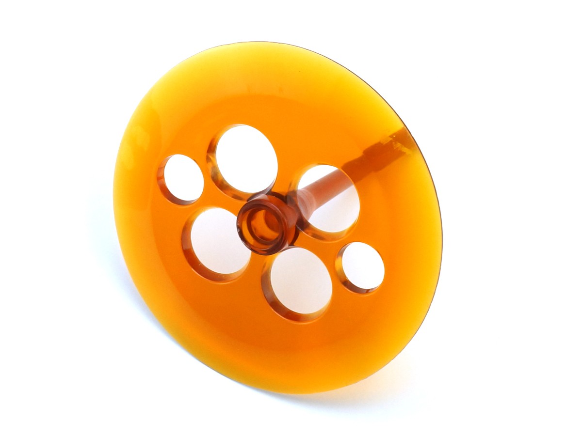 Schlagturmpilz, orange transparent