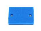 Rubber Bumper Pad 0.88" x 1.13" x 0.13", blue