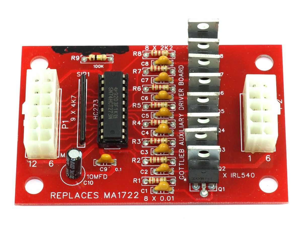 Gottlieb Aux Driver Board (MA1722)