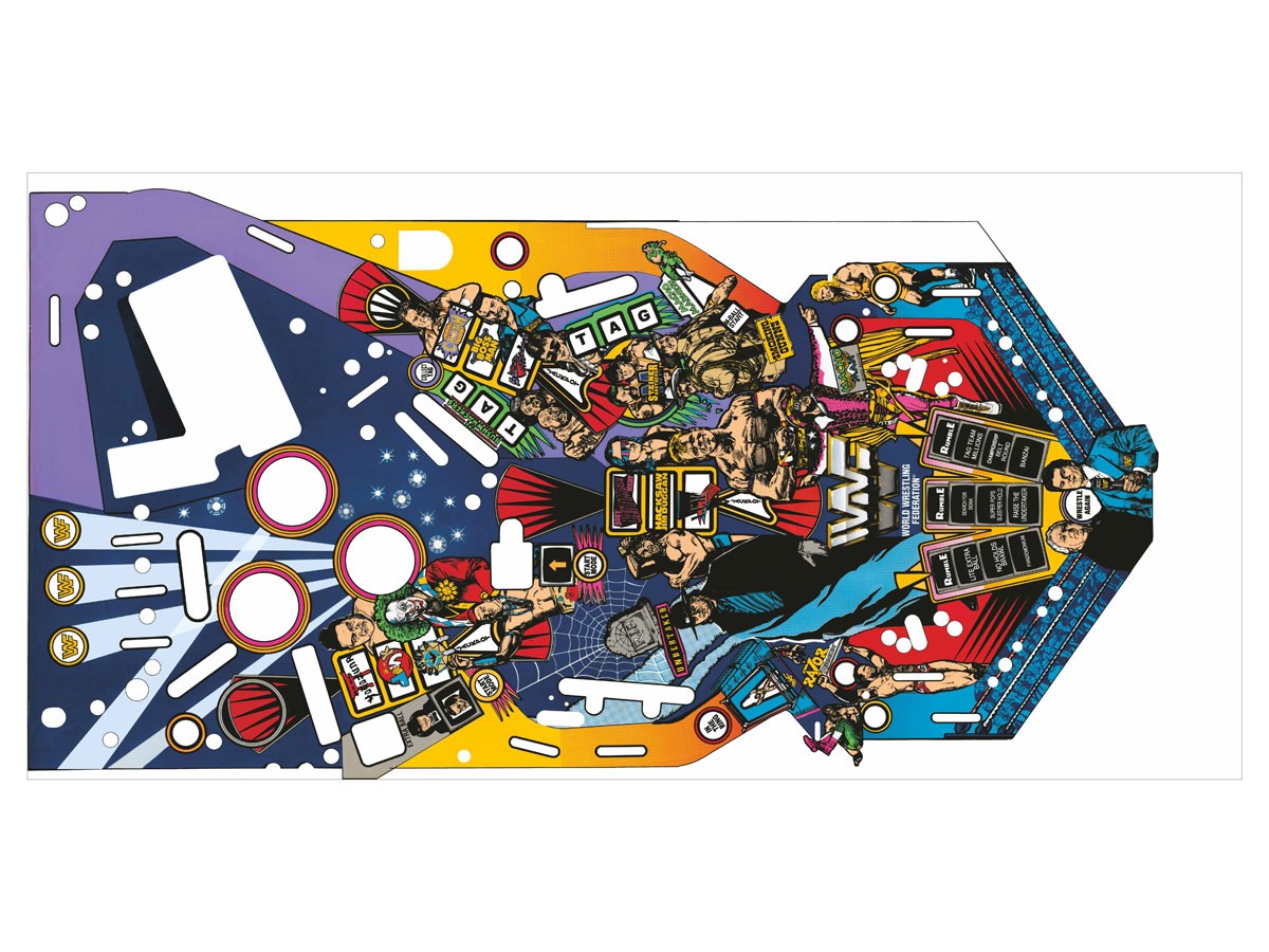 Playfield Overlay for WWF Royal Rumble