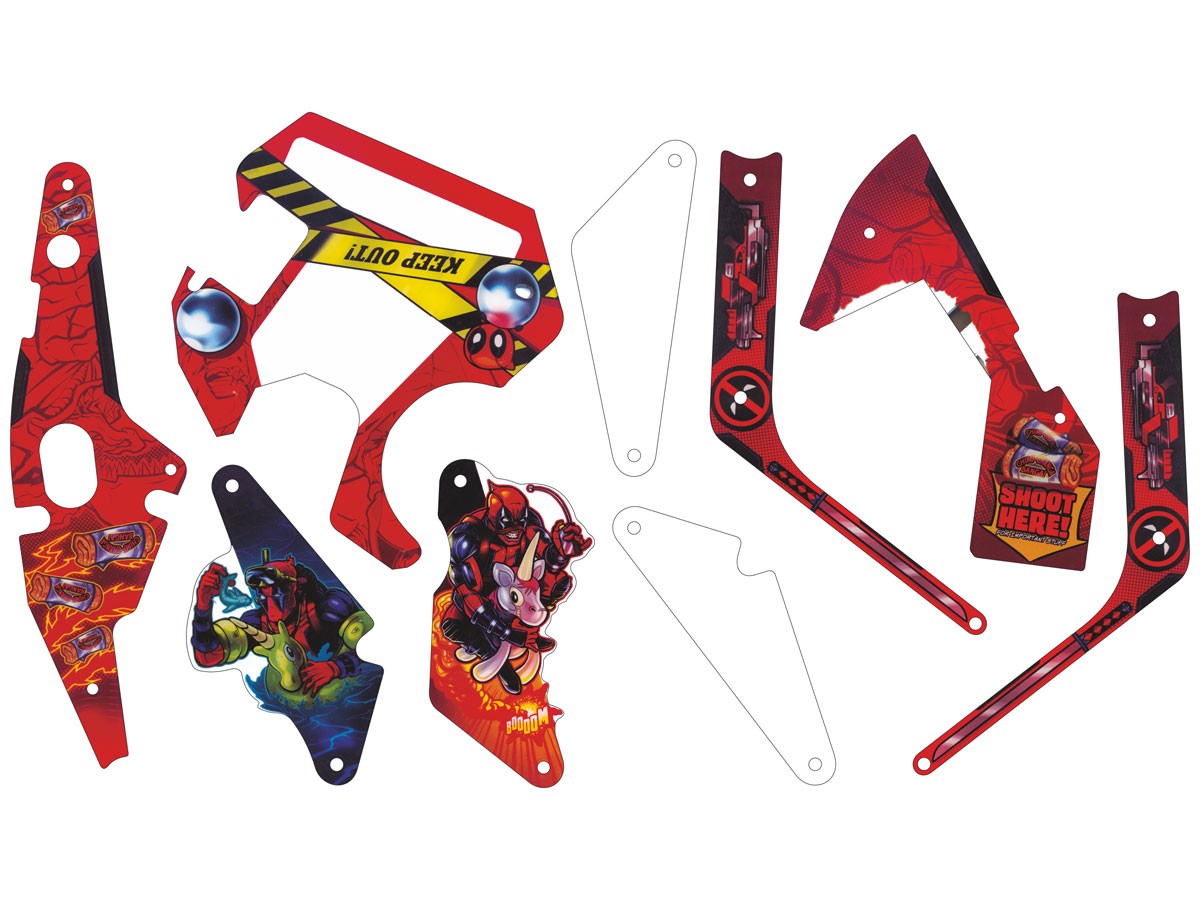 Plastic Set für Deadpool