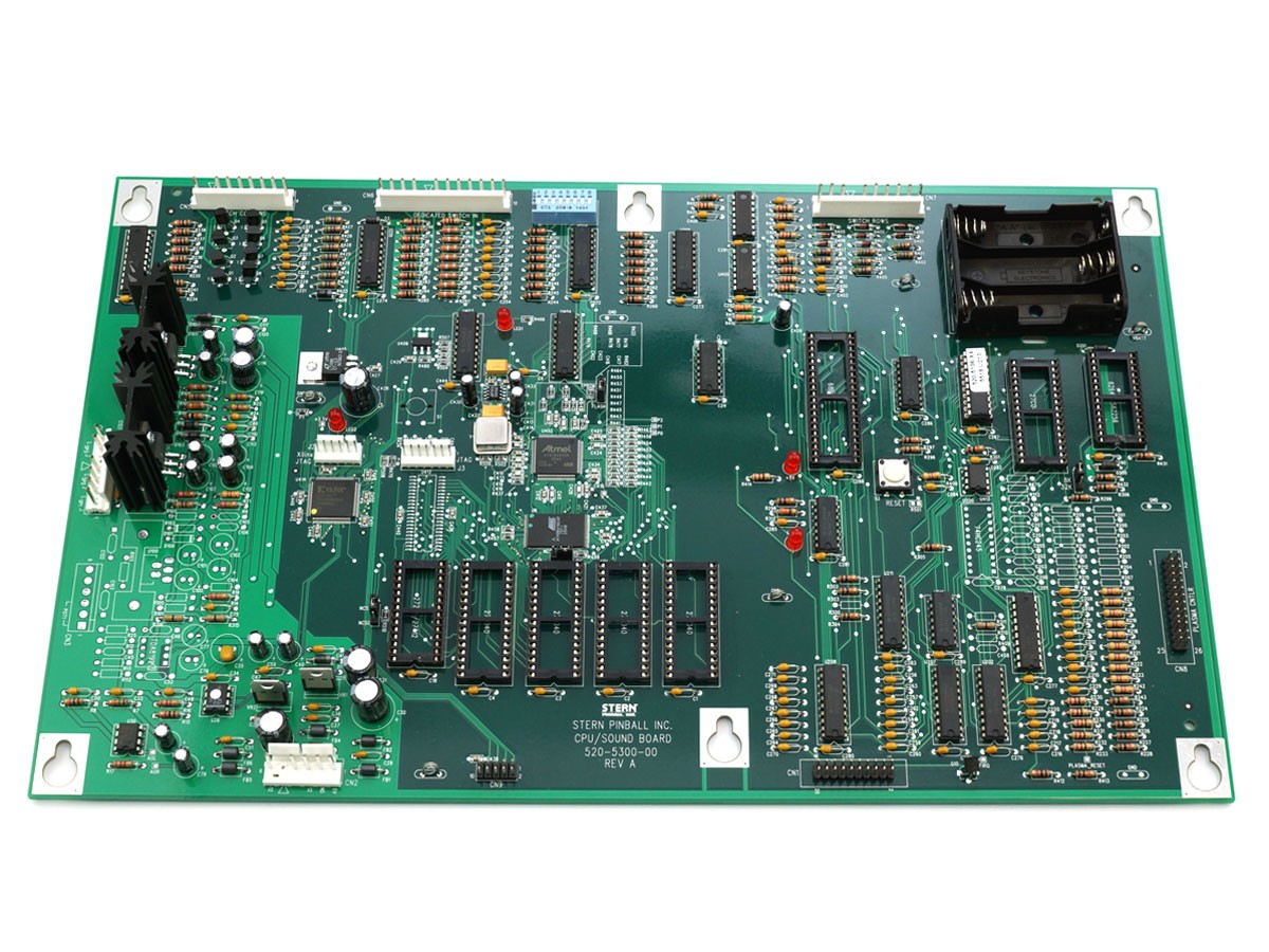 CPU / Sound System Board for Stern White Star (520-5300-00)