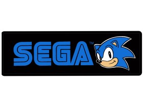 Coin Door Decal for Sega (820-6183-01)