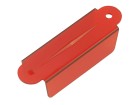 Lane guide 3-1/8" (79,4mm), transparent red