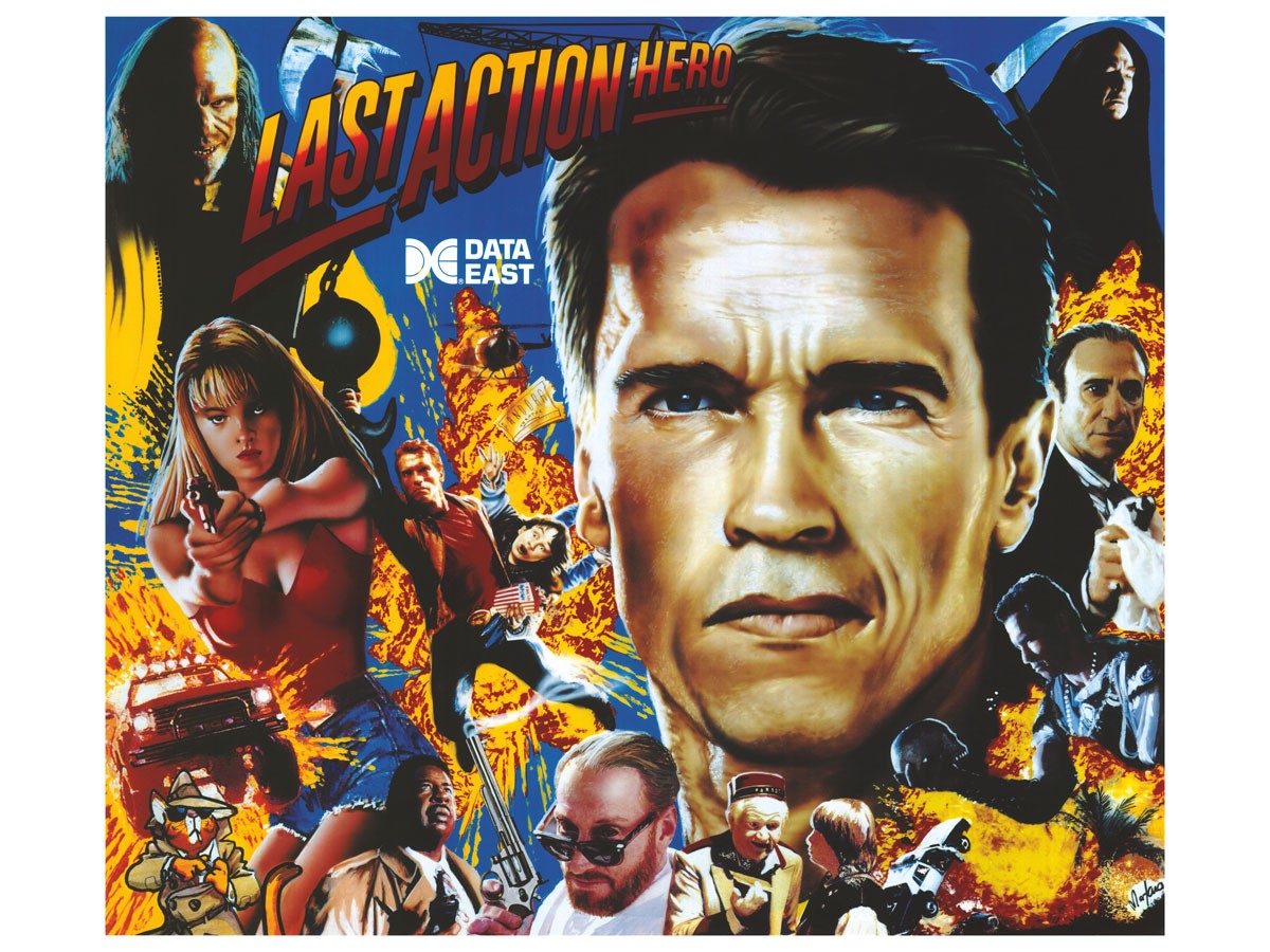 Translite for Last Action Hero