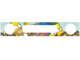 Display Blende für The Simpsons (Data East)