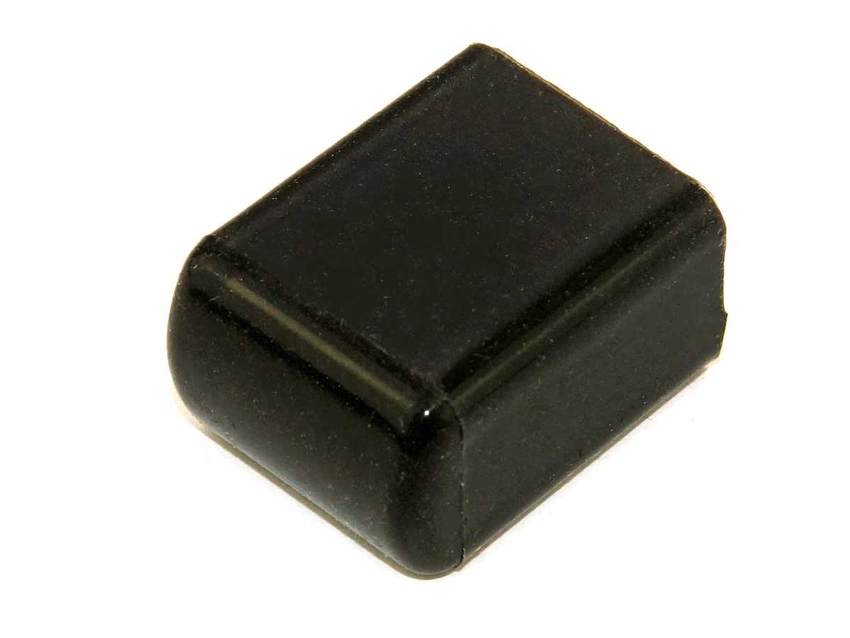 Switch Abdeckung, schwarz - schmal (20-9672)