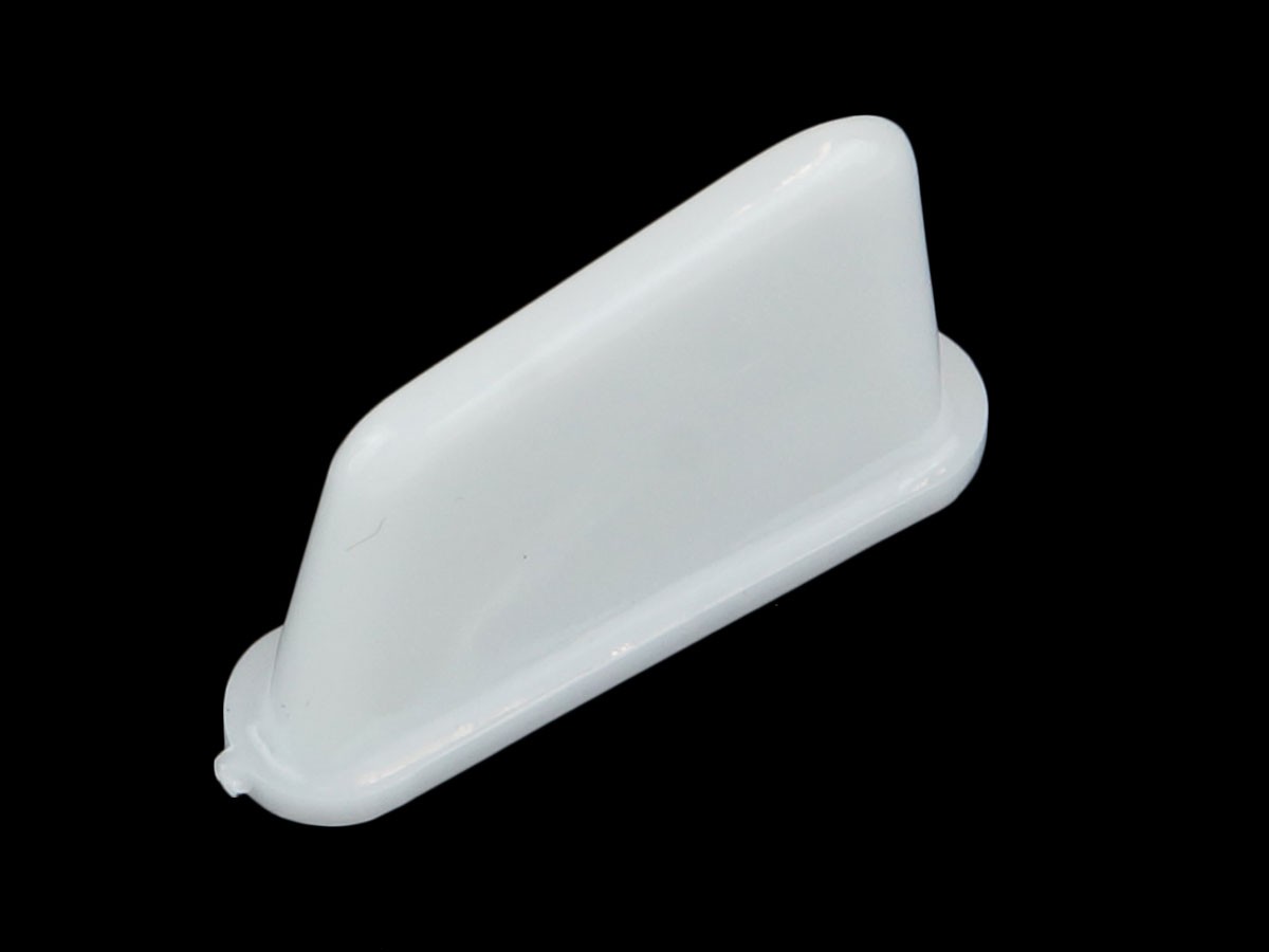 Lane guide fin 1" (25mm), white