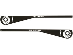 Side Rails for James Bond 007, 2 Piece Set