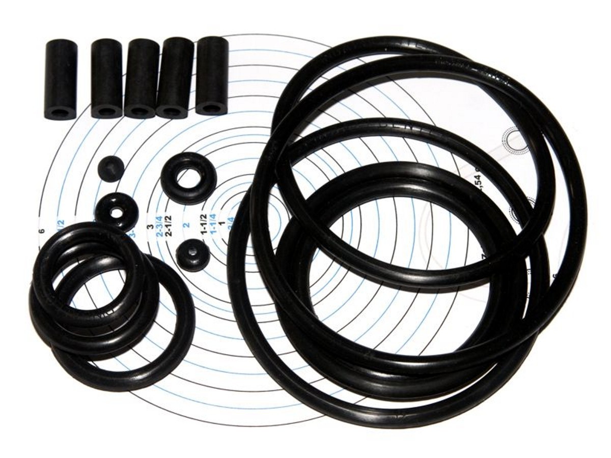 Rubber Set for Pinball Magic, premium black