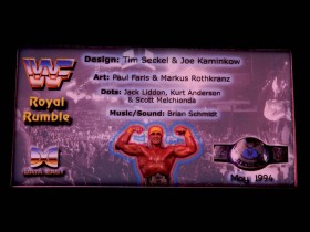 Custom Card for WWF Royal Rumble, transparent