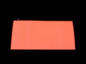 Noflix Pinball Card (Bally / Williams, orange), beleuchtet
