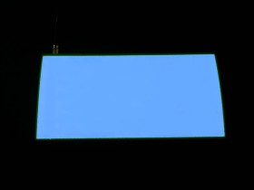 Noflix Pinball Card (Bally / Williams, blue), illuminated