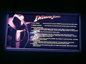 Instruction Card for Indiana Jones, transparent