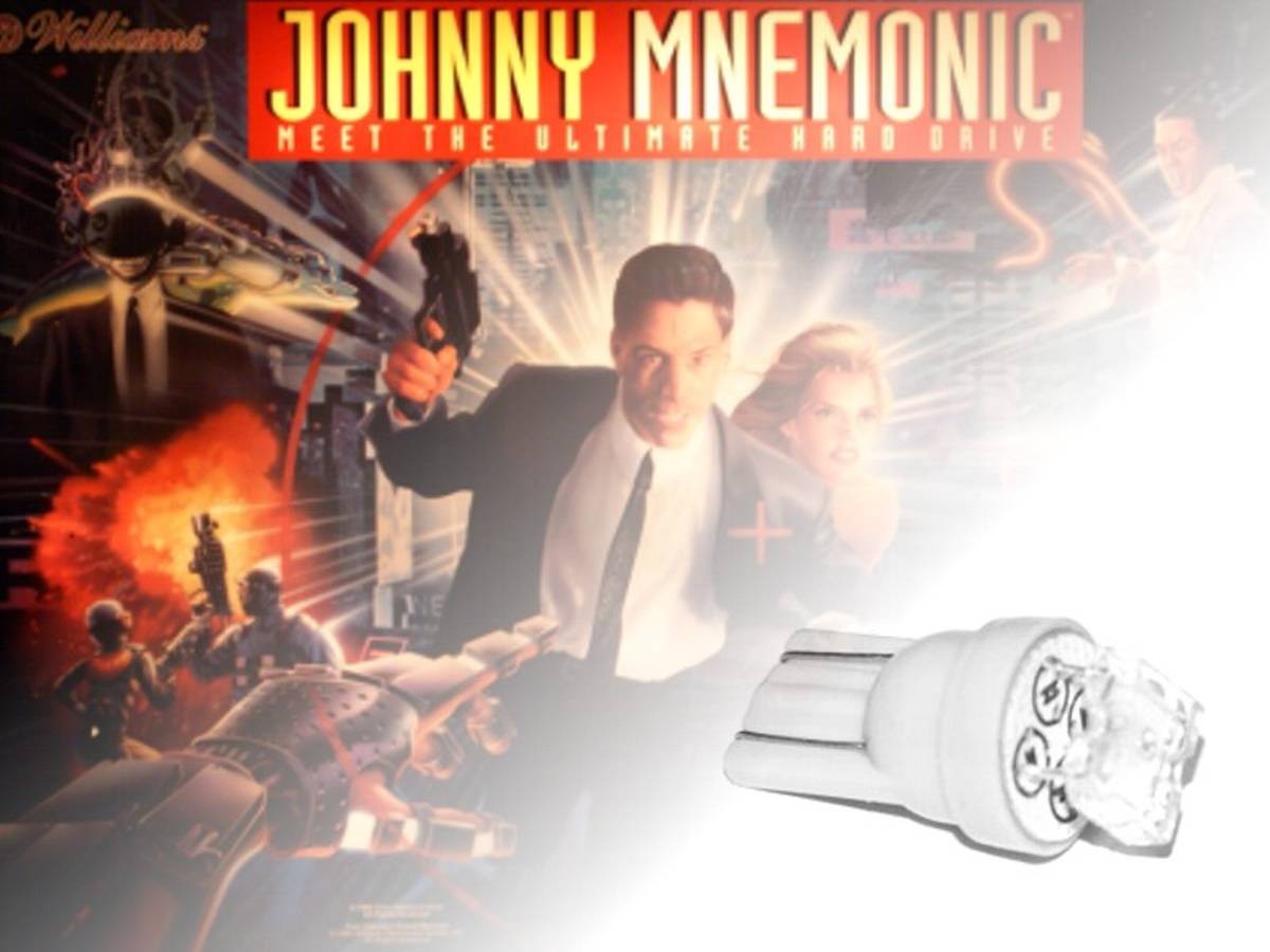 Noflix LED Playfield Kit for Johnny Mnemonic