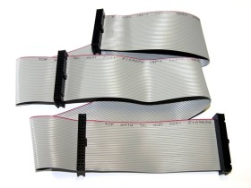Ribbon Cable 34pin, 72cm (28"), 4 Connector