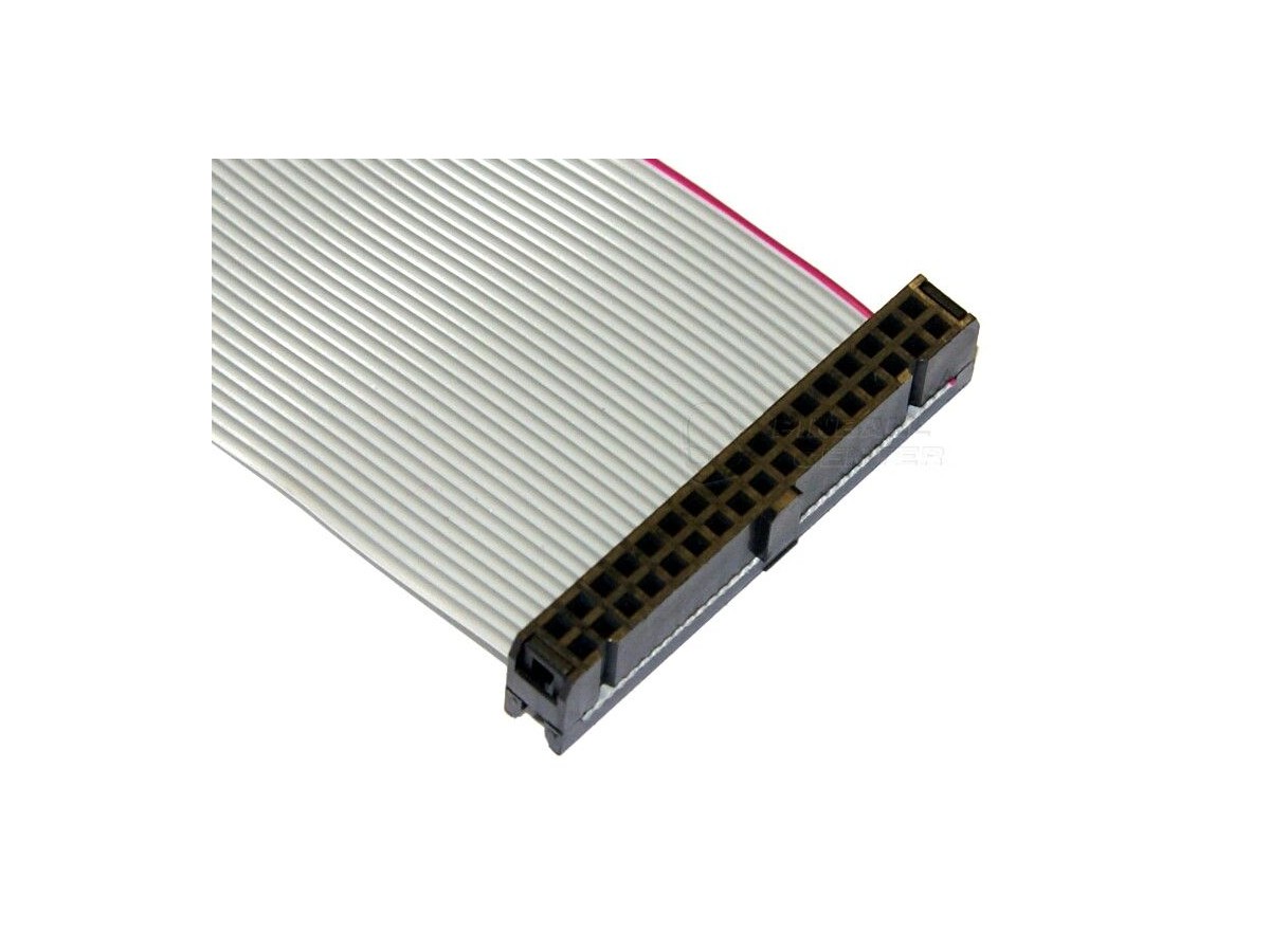 Ribbon Cable 34pin, 38cm (15"), 2 Connector