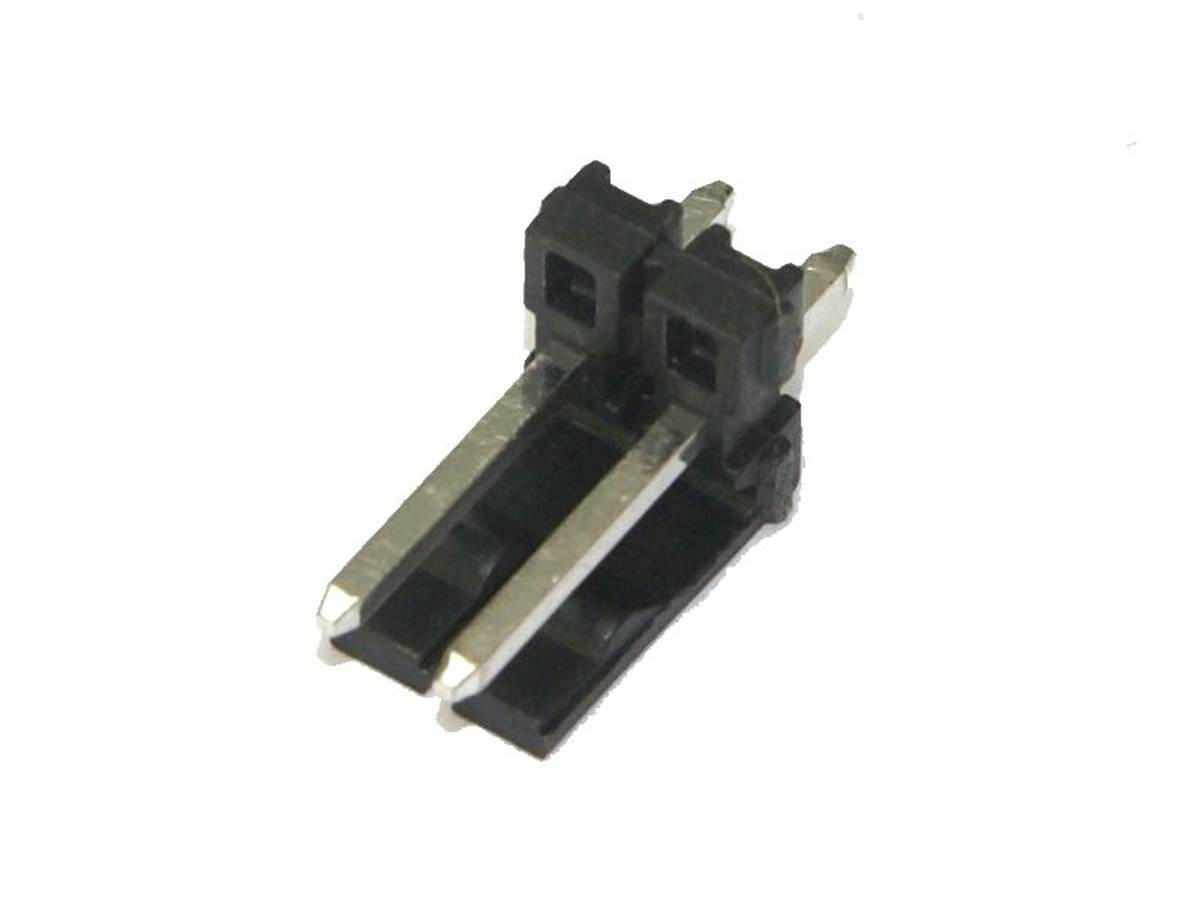 Connector Header (Locking), 2 Pin, 0.156"