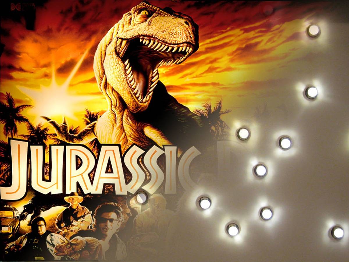 Noflix LED Backbox Set für Jurassic Park (BA9s)