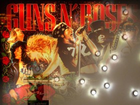 Noflix LED Backbox Set für Guns N' Roses (T10)