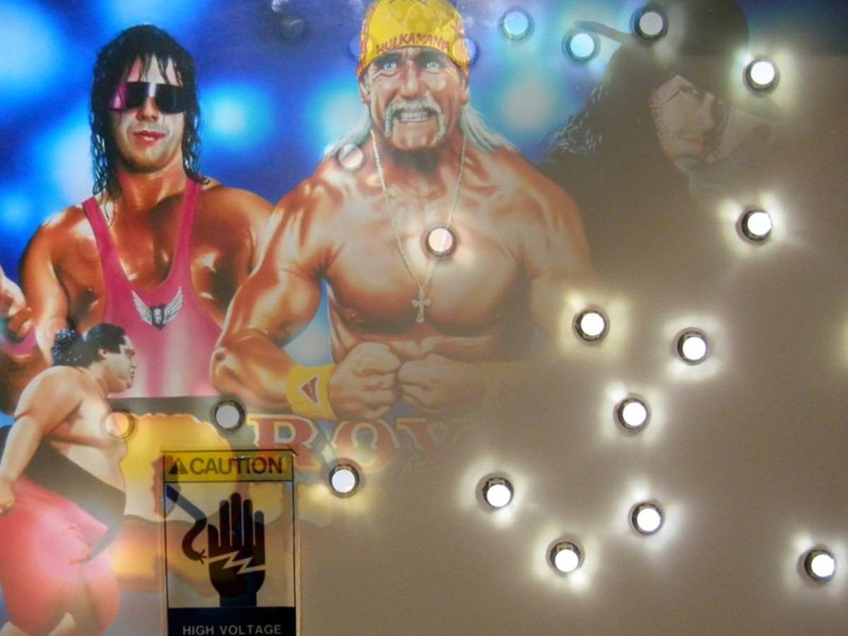 Noflix LED Backbox Kit for WWF Royal Rumble (T10)