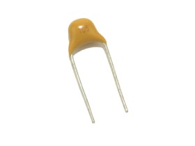 Capasitor ceramic, MLCC, monolithic, 1uF, 50V, THT, 5mm, 20%