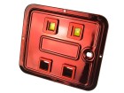 Coindoor, 2 Slots - red metallic