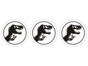 Bumper Decal Set for Jurassic Park