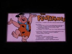 Instruction Card for The Flintstones, transparent