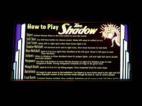 Instruction Card for The Shadow, transparent