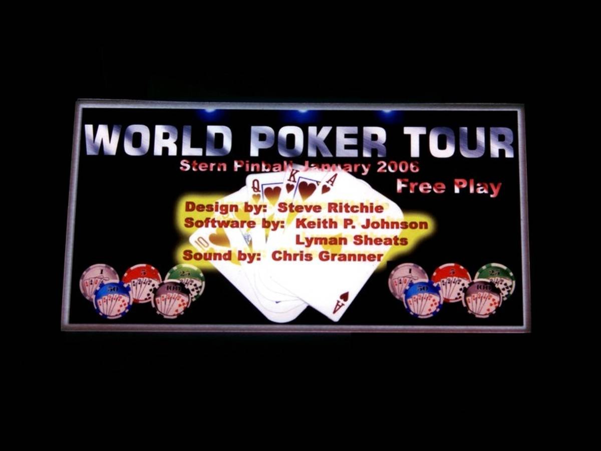Custom Card für World Poker Tour, transparent