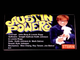Custom Card for Austin Powers, transparent