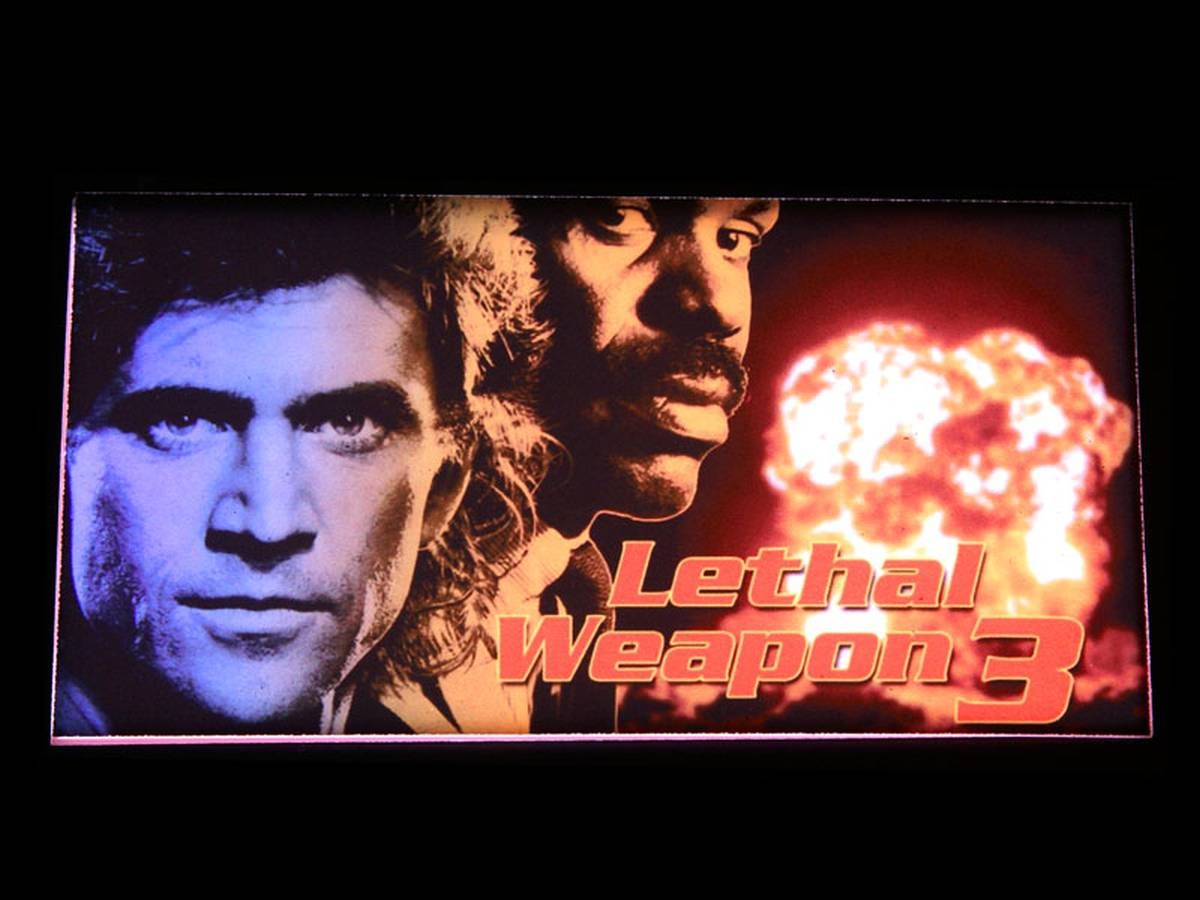 Custom Card für Lethal Weapon 3, transparent