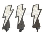 Lightning Bolt Flasher for AC/DC (Set of 3)