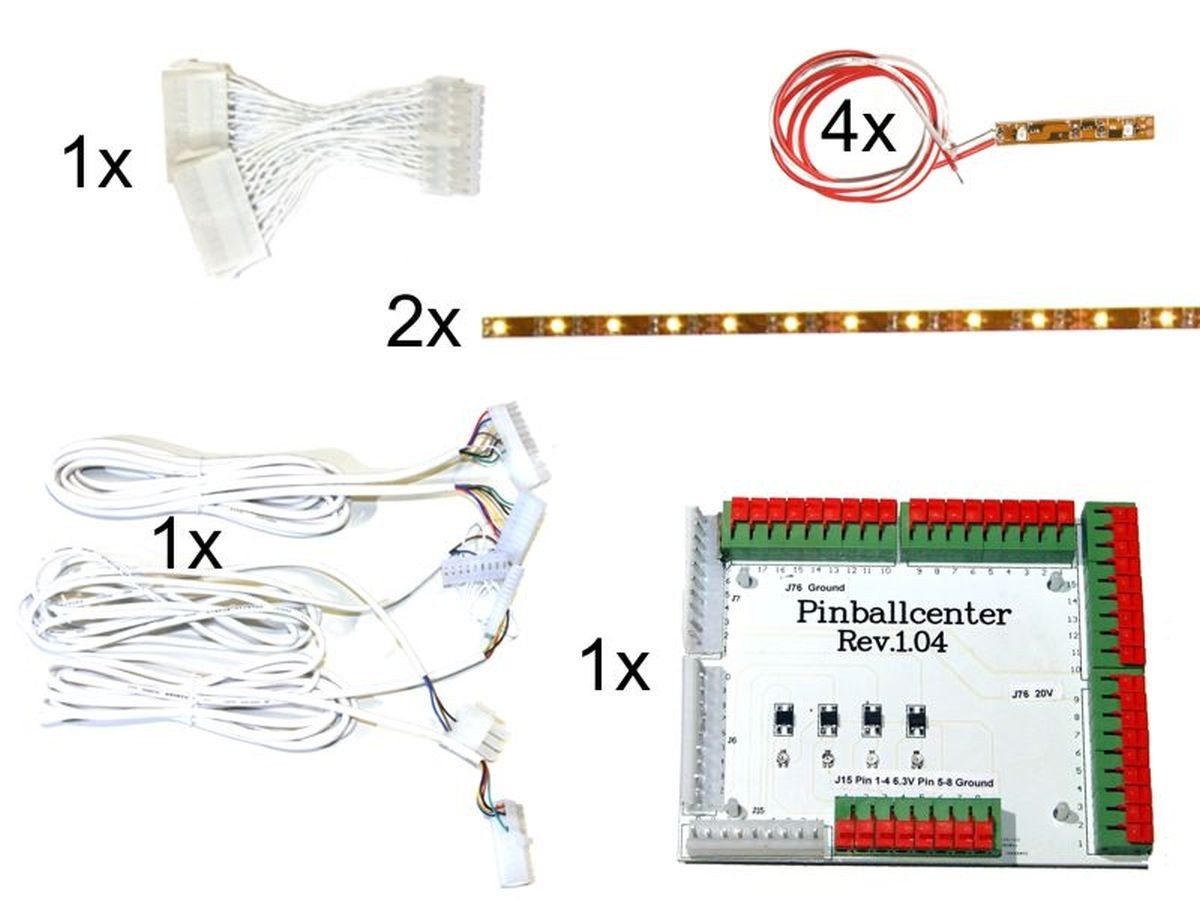 Noflix LightBoard Kit, Pinball 2000 - warm white