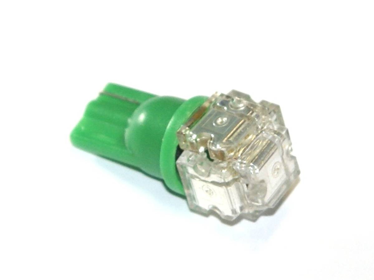 T10 Noflix Flasher "Superflux Block" green