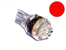 T10 Noflix Flasher "LED" rot