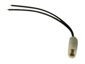 T10 Lamp Socket Pop Bumper - wire leads