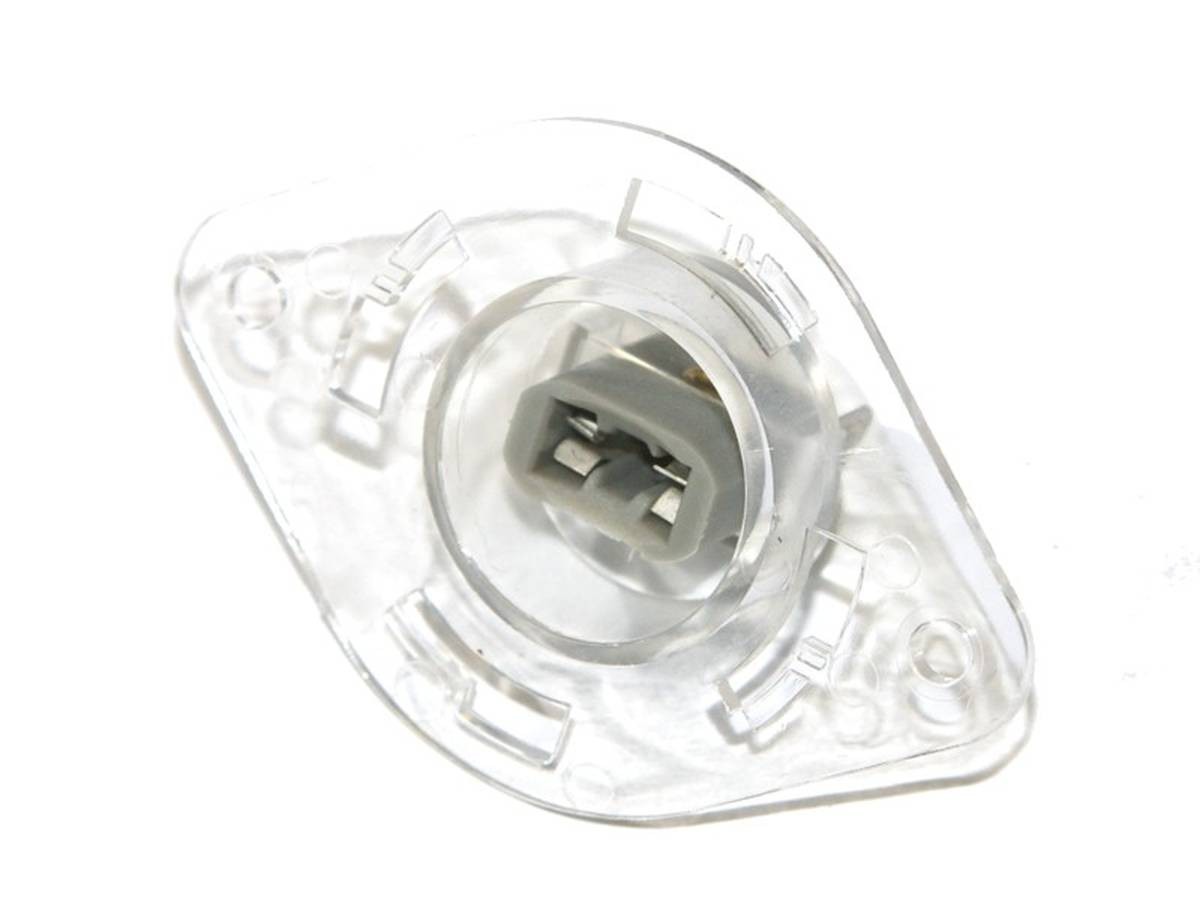 Lamp base Flasher Dome twist, transparent