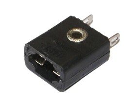 Lamp socket - wedge base, T10, #555 (24-8804)