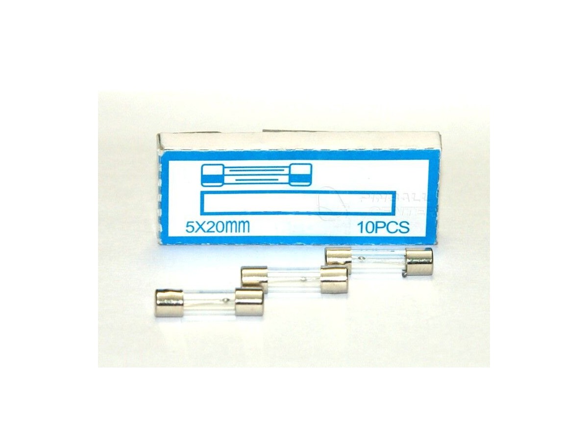 Fuse 6,3A slow blow (10 Pack 5x20mm)