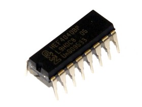 IC 4040, 12-bit ripple counter