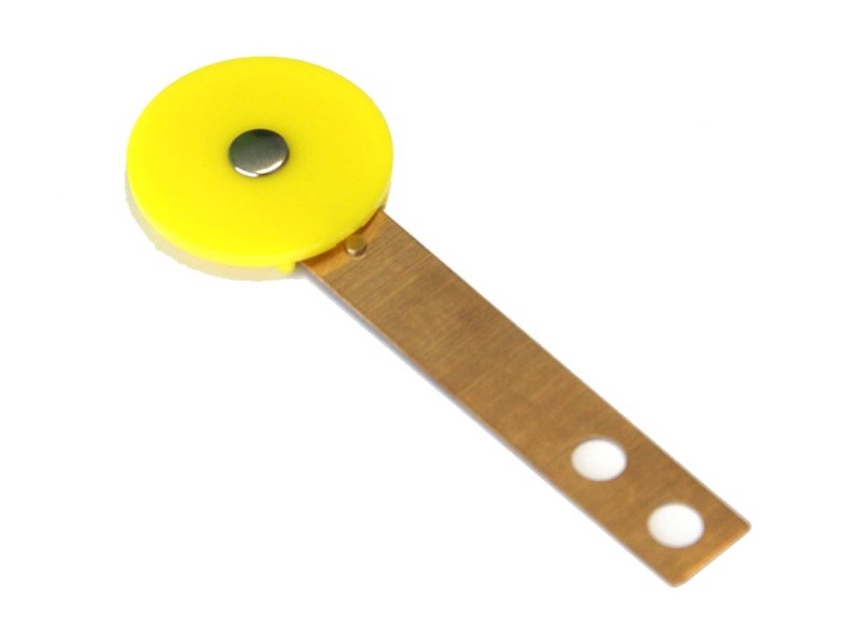 Target yellow, round