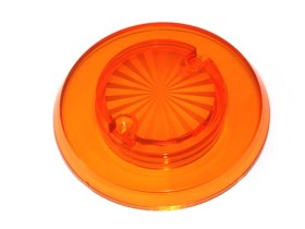 Pop Bumper cap "Sun burst" - orange transparent