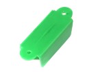 Lane Guide 2-1/8", green opaque double sided